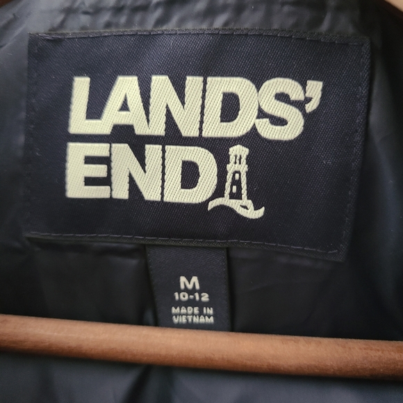 Lands End Sz Medium puffer Vest - Picture 2 of 4